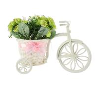 BRIGHTFUFU Support Artificielles Décoration à Fleurs, Vélo de Bureau
