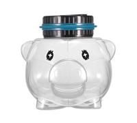 BRIGHTFUFU Tirelire Digitale Transparente avec Compteur Automatique Pot à Économies Compact et Léger pour Garçon Fille et Adultes Cadeau Éducatif pour Apprendre à Économiser