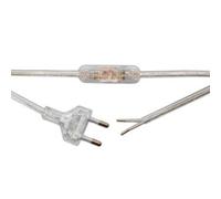 Brightium B1184136 Interrupteur unipolaire 2 m, 2 A, 250 V - Protection électrique, contrôle des circuits, utilisation dans les installations domestiques et commerciales, Image