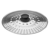 Brightium Couvercle multifonction égouttoir Ø31 cm, matériau résistant, convient pour différents récipients, idéal pour drainer les liquides et conserver la chaleur dans les aliments.