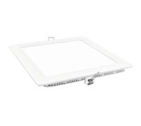 Brightium Downlight LED carré 12 W, lumière neutre, idéal pour l'éclairage intérieur, économie d'énergie et installation facile.