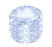 Brightium Guirlande lumineuse LED à piles 3AA, PVC et cuivre, blanc froid, 5 m, idéale pour la décoration et l'ambiance des fêtes et événements.