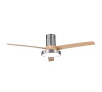 Brightium Ventilateur DC 40W, 3200lm, 3 pales, télécommande, mémoire, minuterie, 3000-4000-6000K, idéal pour climatiser et améliorer la circulation de l'air.