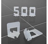 Brikora - 500 Croisillon Autonivelant 1.5 mm pour carrelage qualité premium - Croisillons kit joint carrelage - Cale carrelage autonivelante Outil niveau pose salle de bain sol Correcteur nivellement