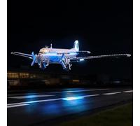 BRIKSMAX Éclairage LED pour LEGO Icons Douglas DC-3 PAN AM 11378 - Kit d'éclairage compatible pour briques de construction - Sans kit Lego - Lumière décorative de qualité supérieure pour modélisme