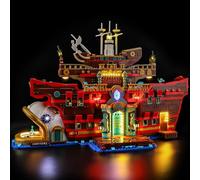 BRIKSMAX Kit d'éclairage 2.0 compatible avec Lego One Piece The Baratie Floating Restaurant 75640 - Kits d'éclairage LED (accessoires uniquement), technologie de masquage de câble pour affichage