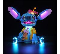 BRIKSMAX Kit d'éclairage 2.0 pour Stitch - Kit d'éclairage LED innovant compatible avec Disney 43249