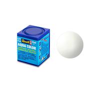 Brillant "Blanc" (RAL 9010) Aqua Color Acrylique - 18ml