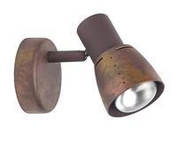 BRILLANT lampe lave mur spot cuivre vieilli | 1x R50, E14, 40W, adapté aux lampes à réflecteur (non incluses) | Échelle A ++ à E | Tête pivotante