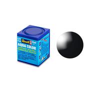 Brillant "Noir" (RAL 9005) Aqua Color Acrylique - 18ml
