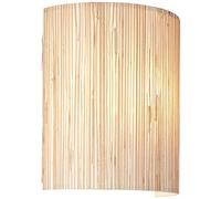 Brillant | Spot mural Wimea naturel | 1x A60, E27, 52W, adapté aux lampes normales (non incluses)