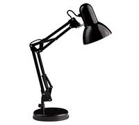 Brilliant 92706/06 Lampe à Poser E27 Métal/Plastique Noir 40 x 50 cm