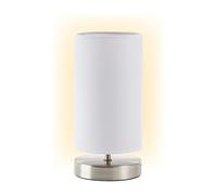 Brilliant Lampe de chevet Claire 40 W blanc