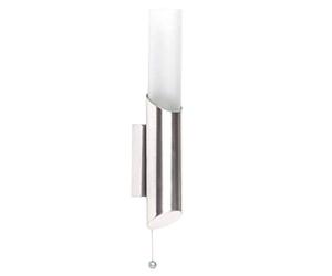 Brilliant AG 90010/13 Applique Salle de Bain Métal/Verre 40 W E14 Argent
