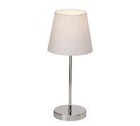 Brilliant AG 94874/05 Lampe à Poser Métal/Plastique 25 W E14 Chromé/Blanc