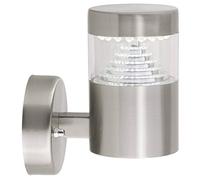 Brilliant AG G43481/82 Avon Applique extérieure LED 180 lumen Acier spécial/Plastique 0,2 W Argenté