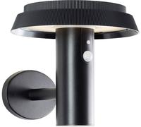 Brilliant Alvero G40430/06 Applique solaire extérieure avec détecteur de mouvement LED LED intégrée 4 W noir
