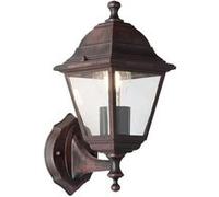 Brilliant Applique extérieure montante NISSIE rouille E27 1x60W ampoule non incluse