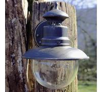 Brilliant Artu 96128/86 Applique extérieure Ampoule à économie d'énergie, LED E27 53 W noir, or