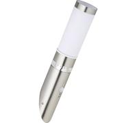 Brilliant Bole G46798/82 Applique extérieure avec détecteur de mouvement Ampoule halogène E27 60 W acier inoxydable