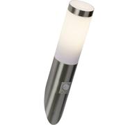 Brilliant Chorus 43697/82 Applique extérieure avec détecteur de mouvement LED E27 10 W acier inoxydable