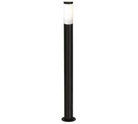 BRILLIANT - DODY Potelet extérieur - coloris noir - métal/plastique E27 LED 1x10W
