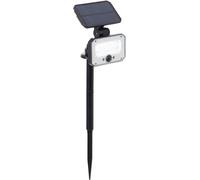 Brilliant G40426/06 Joplin Lampe solaire de jardin avec détecteur de mouvements Module LED 7 W noir