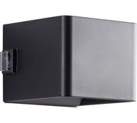 Brilliant Iseo G80126/06 Plafonnier extérieur avec détecteur de mouvements CEE: G (A - G) LED LED intégrée 4 W noir