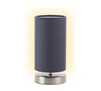 BRILLIANT lamp Lampe de table Clarie fer/gris | 1x D45, E14, 40W, adapté aux lampes à suspension (non inclus) | Échelle A ++ à E | Avec interrupteur à cordon