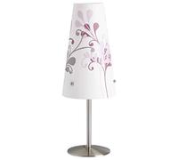 02747/78 LAMPE A POSER ISI E14 MOTIF LILAS