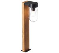 BRILLIANT Lampadaire d'extérieur 55cm Cabar brun IP44 E27 40 Watt dimmable g. f. Lampe normale
