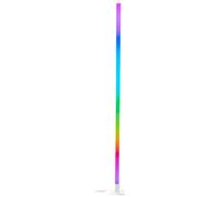 Brilliant Lampadaire LED RGB | 150 cm de hauteur | Lampadaire à intensité variable avec capteur de musique & télécommande & lumière frontale RGB | max. 125 lm | LED intégrée | en aluminium/plastique