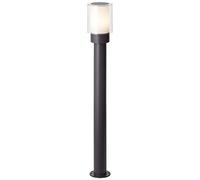 BRILLIANT lampe Arthus lampadaire d'extérieur anthracite | 1x A60, E27, 18W, adapté aux lampes normales (non inclus) | Échelle A ++ à E e protection IP: 44 - étanche aux éclaboussures