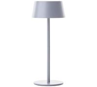Brilliant Lampe de table d'extérieur PICCO LED et solaire 5 W 30×12,5 cm Gris dépoli