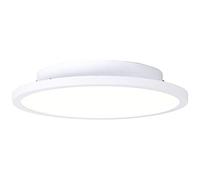 BRILLIANT lampe, Quon LED applique et plafonnier 41x20cm noir, métal/plastique, 1x 23W LED intégré, (2300lm, 3000K), A