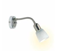 Projecteur mural Brilliant Sofia E14 40 W fer, chrome