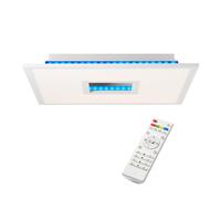 Brilliant LED Lampe Plafond Panel Ellia Blanc 45x45cm 24W RGBW, Télécommande