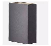 Brilliant LED Lumière Extérieure Tynan Gris IP54 2x 3W 444lm Chaude Up & Down