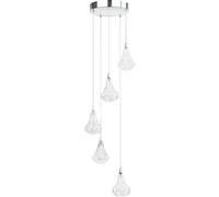 Brilliant Lumière Pendante LED Dream 5 X 3W 570lm Blanc Chaud 3000K Hauteur