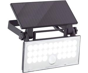 Brilliant Luton G40421/06 Applique solaire extérieure avec détecteur de mouvement LED 6 W noir