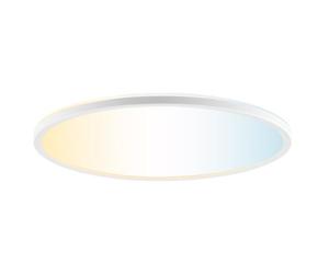 Brilliant Panneau LED Lumaro rond Ø 42 cm Plafonnier LED à intensité | Panneau LED, 42cm, 3000 lm, 2700-6500 K, dimmable, CCT par interrupteur mural