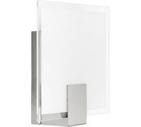 Brilliant Sonian 90324/13 Applique E14 40 W LED acier inoxydable, blanc