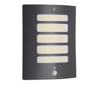 Brilliant Applique extérieure Todd 47698/63 avec détecteur de mouvement E27 60 W anthracite