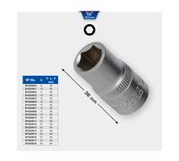 Brilliant Tools Brilliant Tools Douille 6 pans 1/2", 32 mm Quantité:1