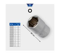 Brilliant Tools Brilliant Tools Douille 6 pans 3/8", 10 mm Quantité:1