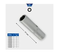 Brilliant Tools Douille hexagonale BT022827 1/2 pouce longue 17 mm, 1 pièce