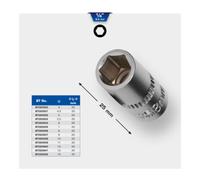 Brilliant Tools Brilliant Tools Douille hexagonale 1/4", 13 mm Quantité:1
