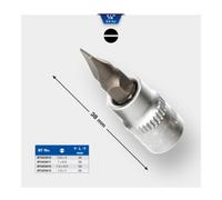 Brilliant Tools Brilliant Tools Douille plate 1/4", 1, 2 x 7 mm Quantité:1