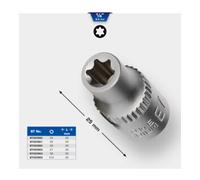 Brilliant Tools Brilliant Tools Douille TX E 1/4", E10 Quantité:1