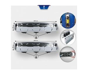 Brilliant Tools Brilliant Tools Ensemble plateau magnétique / coupelle en acier inoxydable 65 × 226 mm, 2 pcs Quantité:1